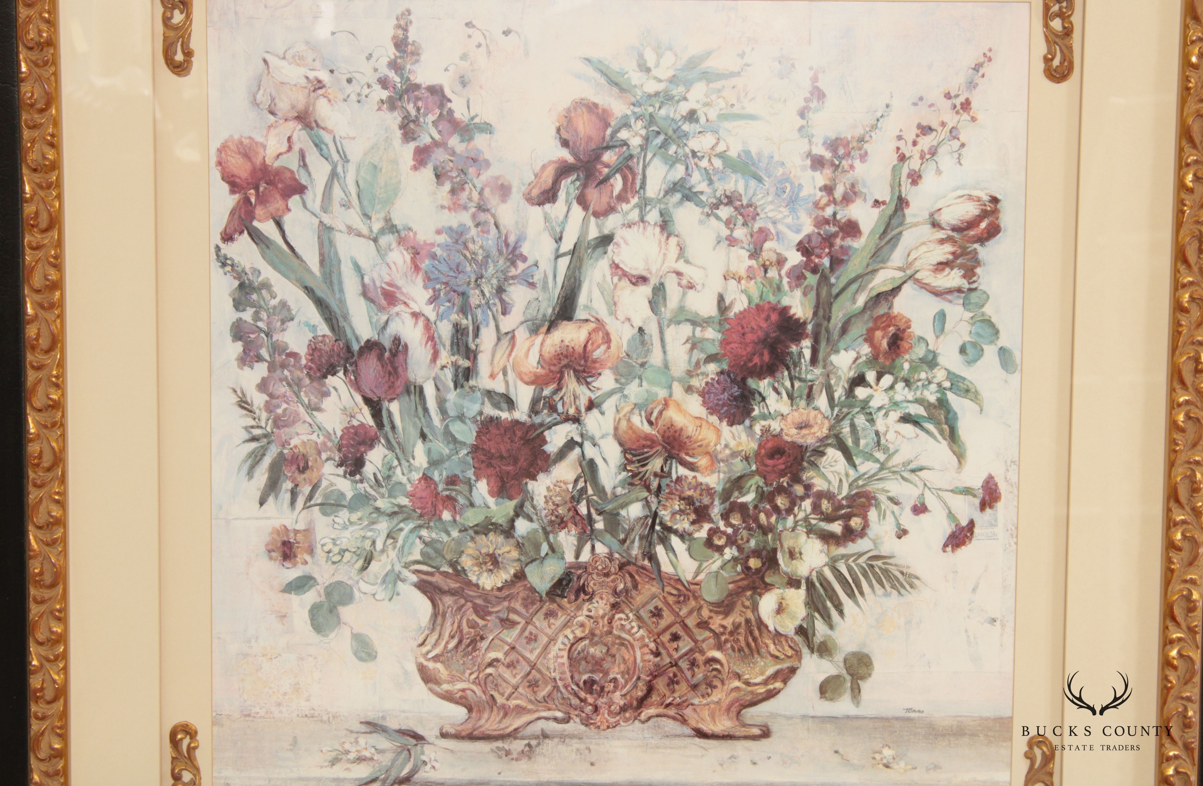 Bombay Company Classical Grace Floral Still Life Art Print