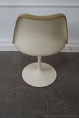 Knoll Eero Saarinen Mid Century Armless Side Chair