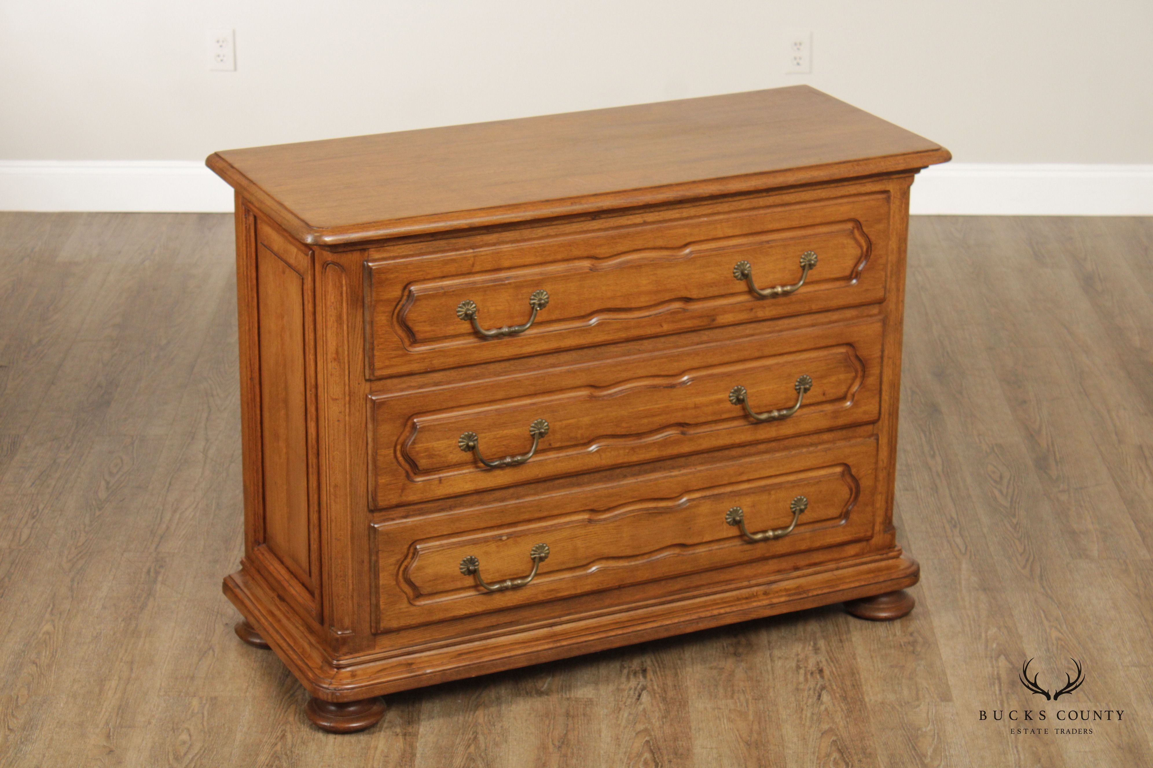 Tuscan Italian Style Carved Oak Chest of Drawers