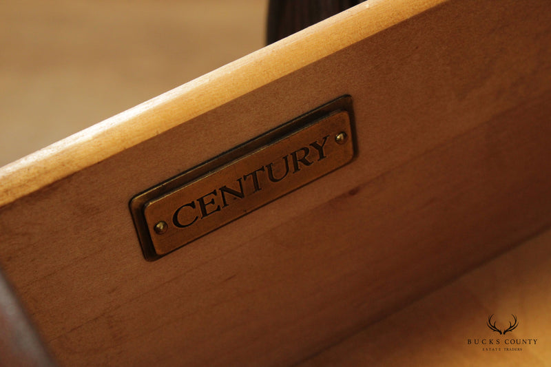 Century Claridge Collection Mahogany Bombe Triple Dresser