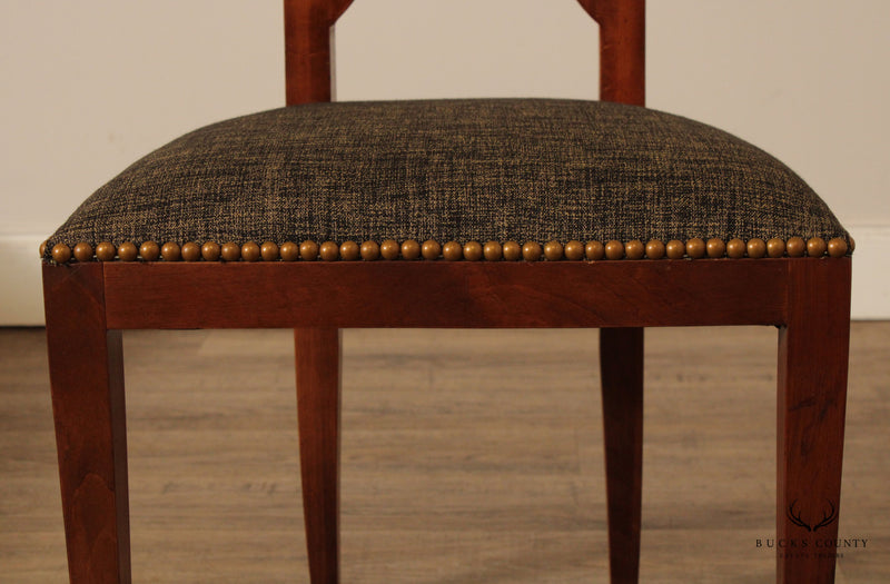 Biedermeier Style Walnut Side Chair
