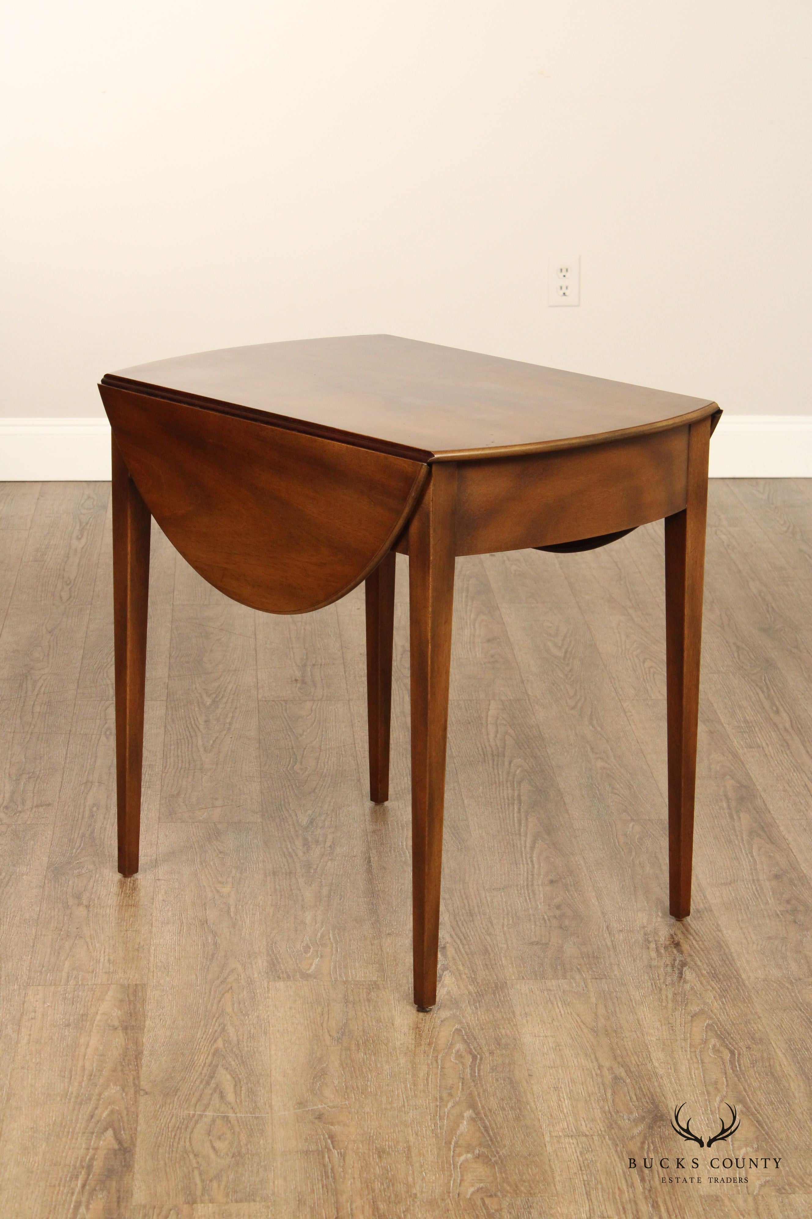 Kittinger Williamsburg Adaptation Mahogany Pembroke Side Table