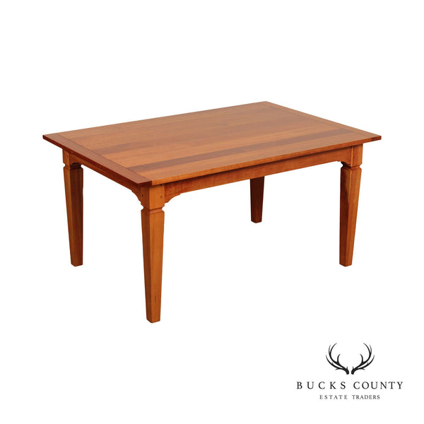 Stickley Solid Style Cherry Extendable Dining Table