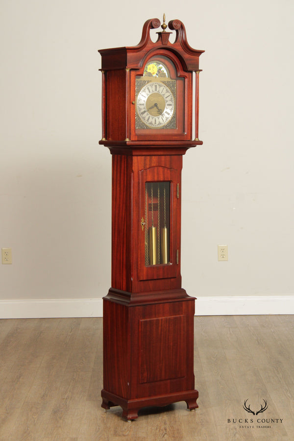 Daneker 'The Senator' Mahogany Case Grandfather Clock