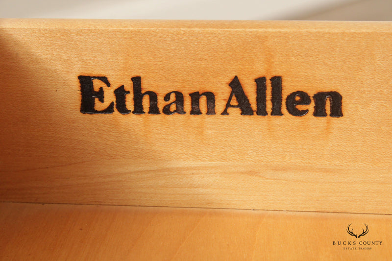 Ethan Allen 'Circa 1776' Pair of Maple End Tables