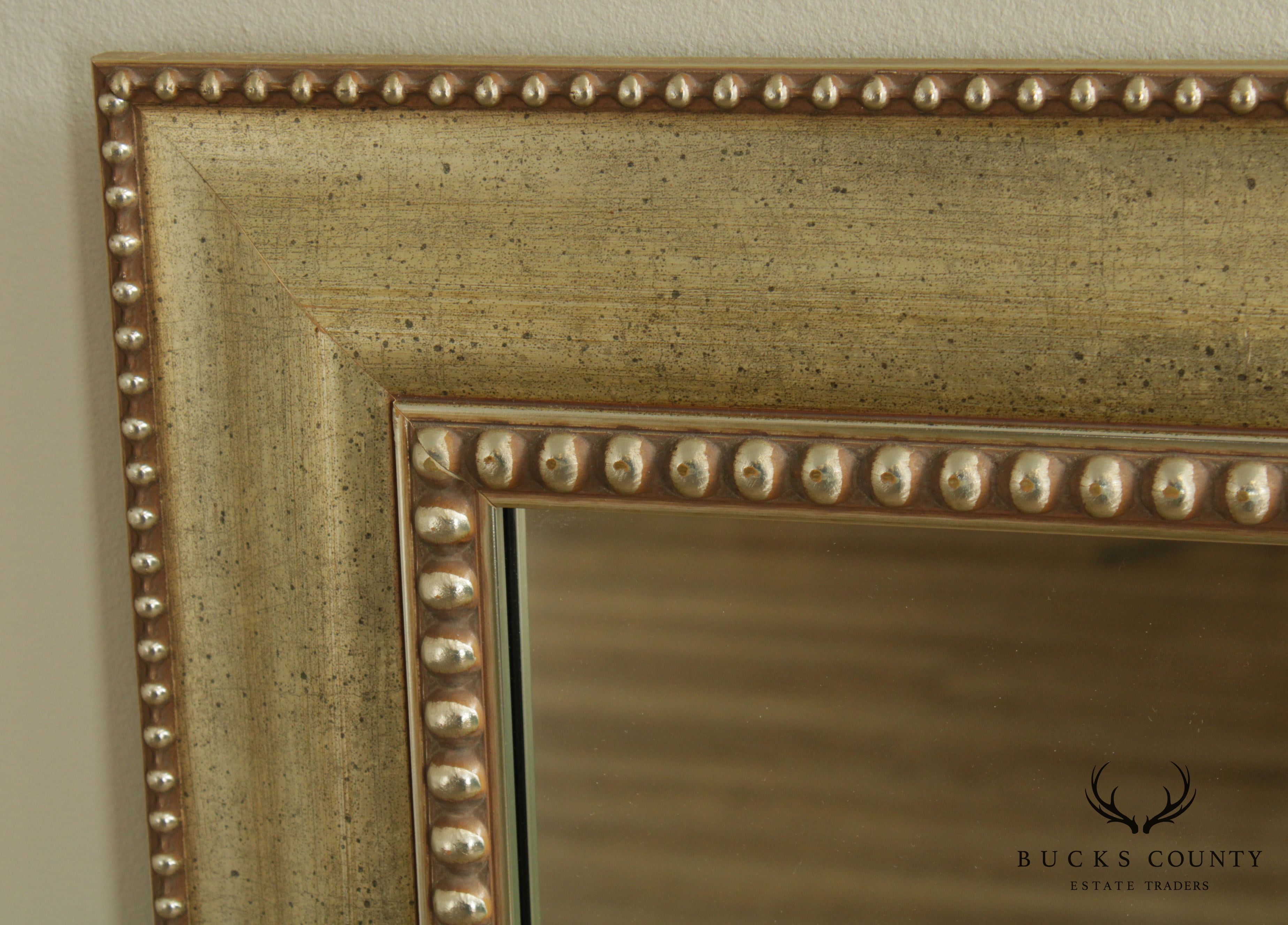 Silver Frame Rectangular Wall Mirror