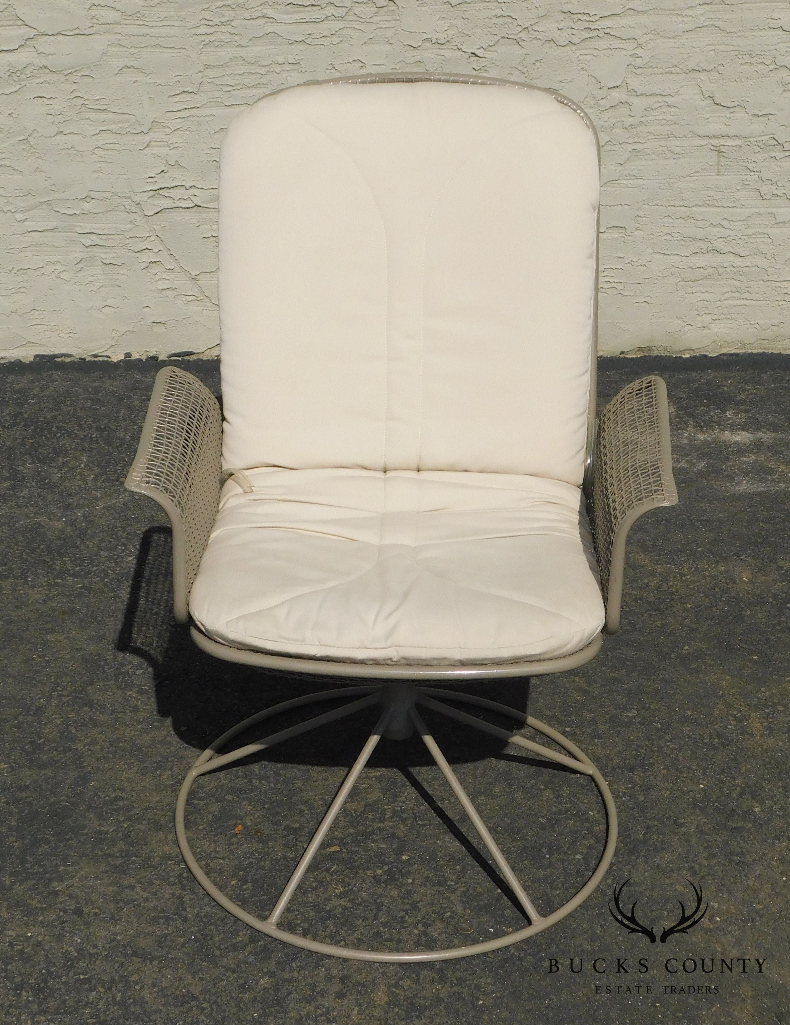 Woodard Sculptura Swivel Rocking Patio Armchair