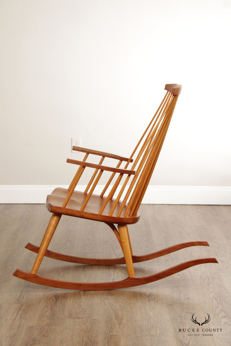 Thos moser rocking discount chair