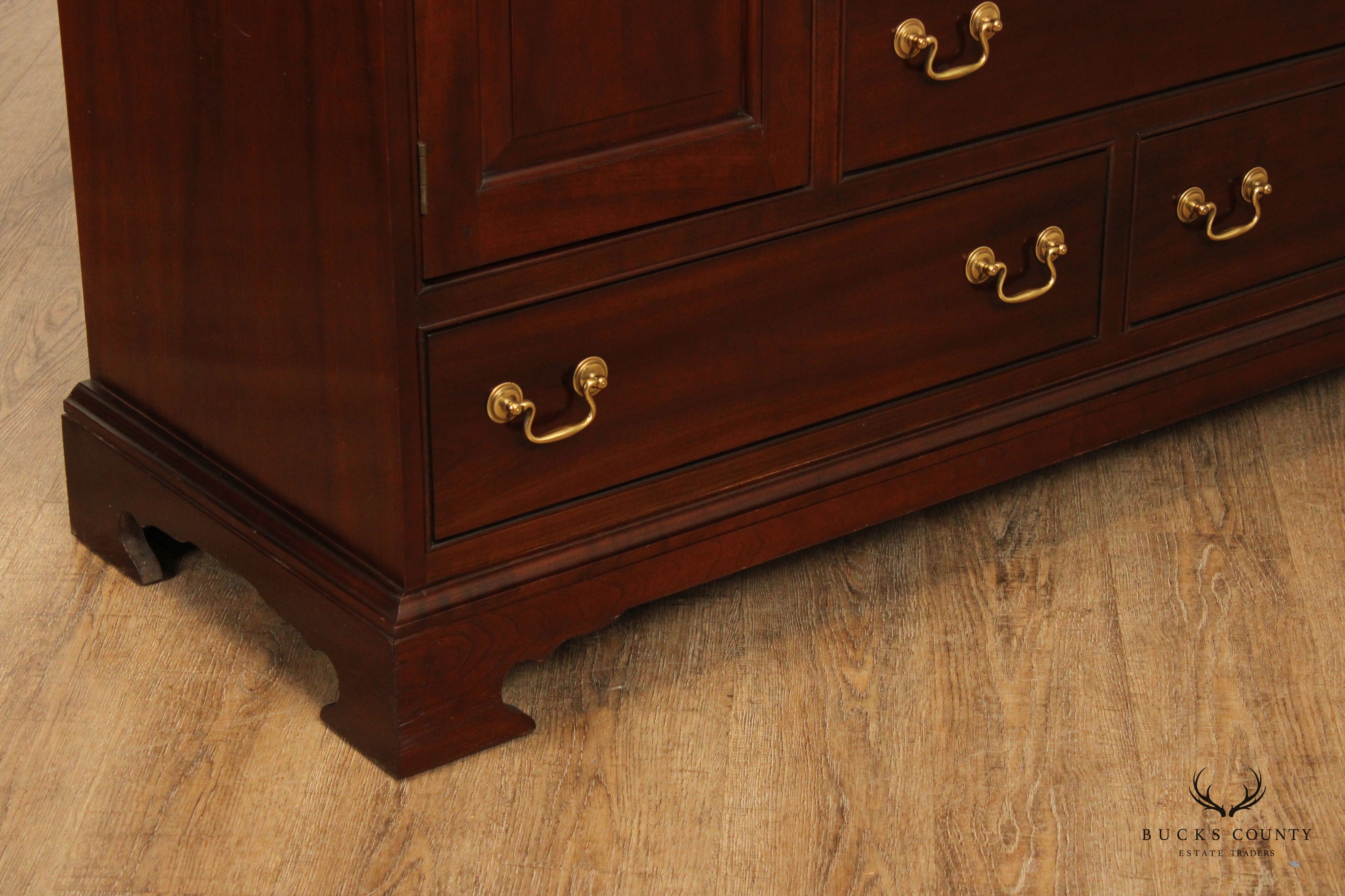 Stickley Chippendale Style Cherry Buffet Sideboard