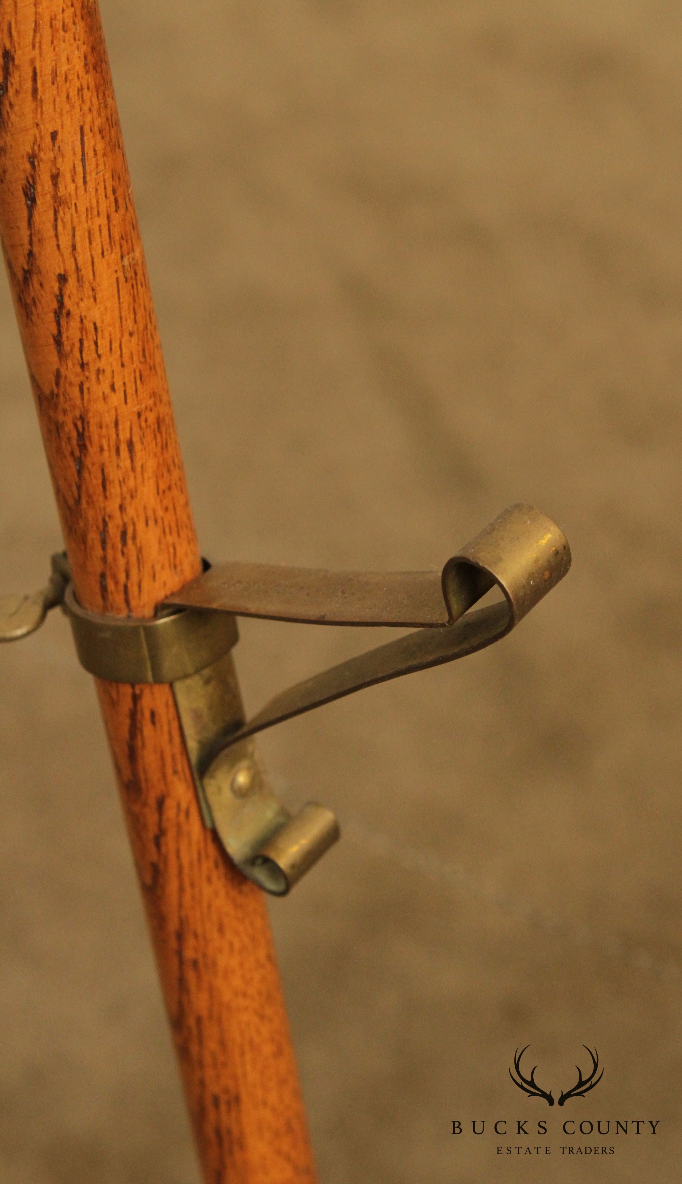 Antique Victorian Oak Stick & Ball Easel