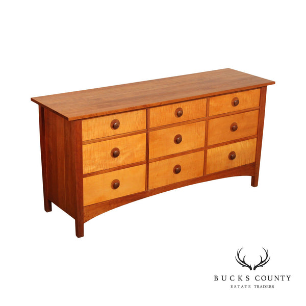 Stickley Mission Collection Cherry And Maple Dresser