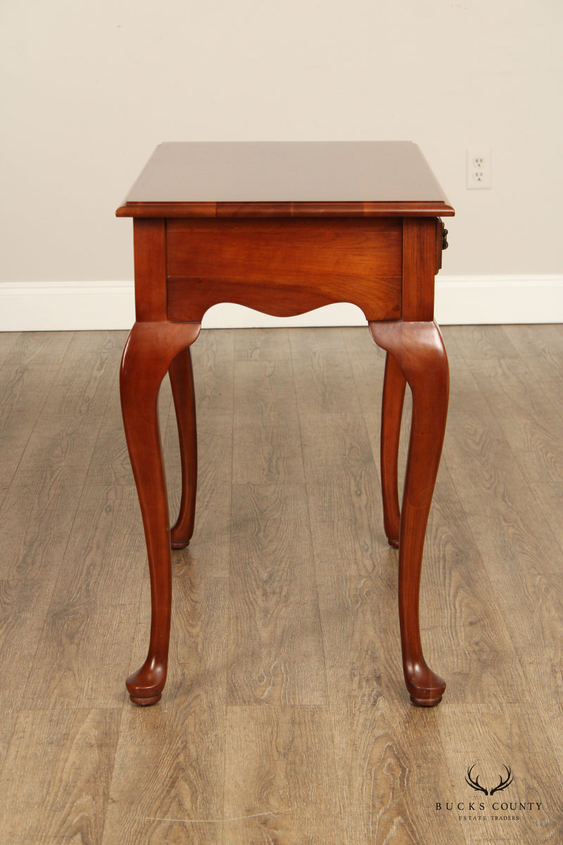 Monitor Furniture Queen Anne Style Cherry One Drawer Side Table