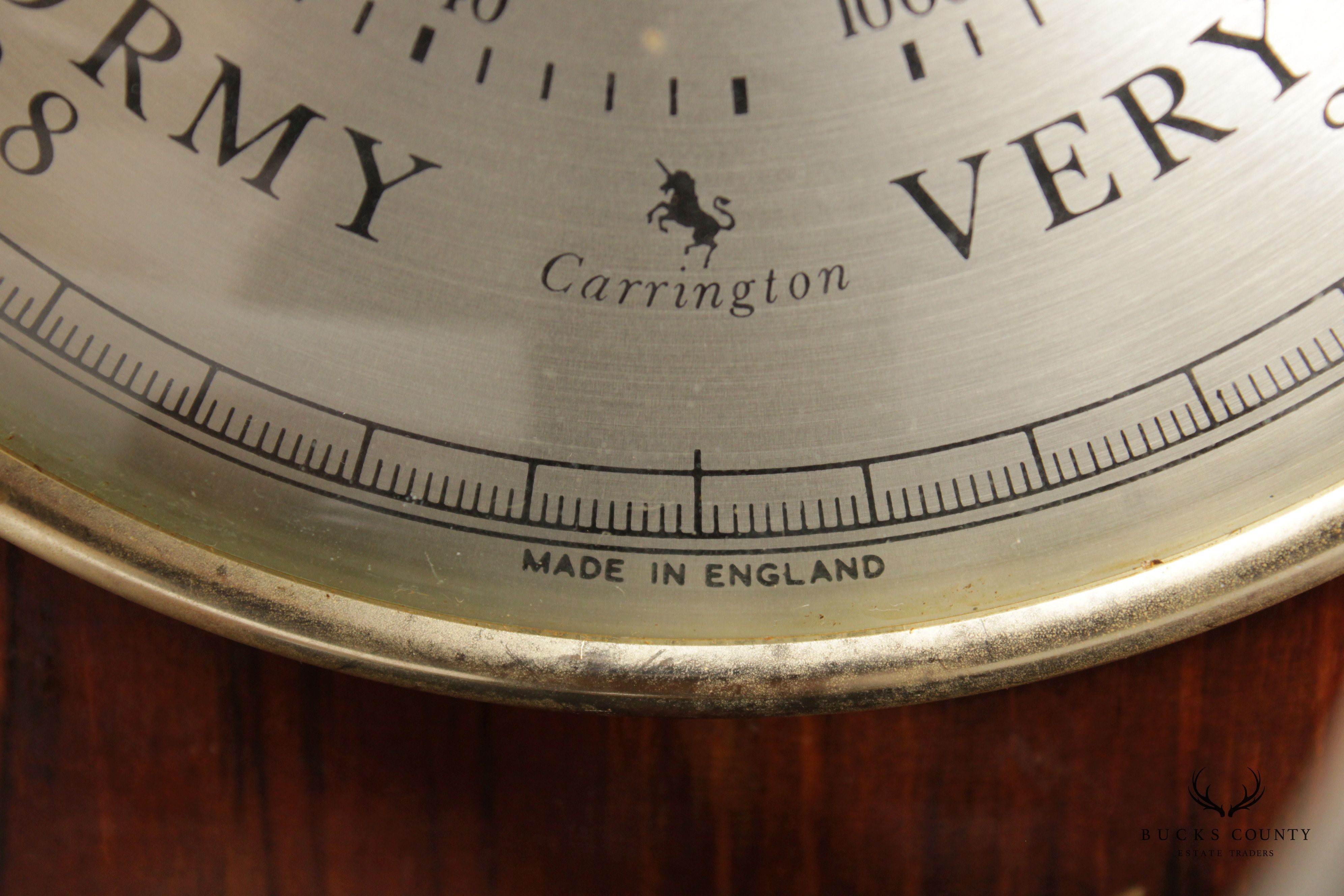 Carrington Nautical Style Barometer