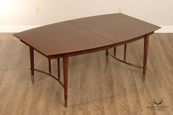 Bert England for Johnson Furniture Mid Century Modern Walnut Extendable Dining Table