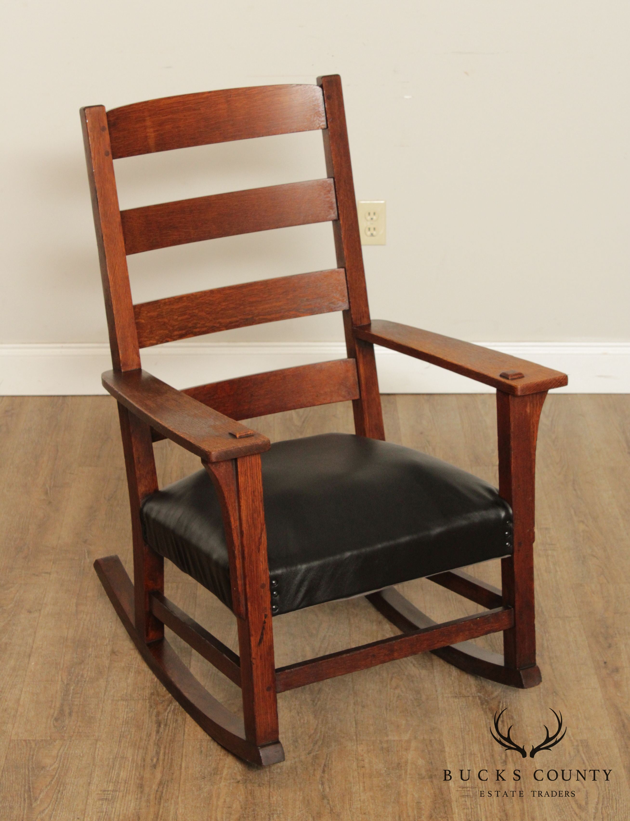 Limbert Antique Mission Oak Rocker