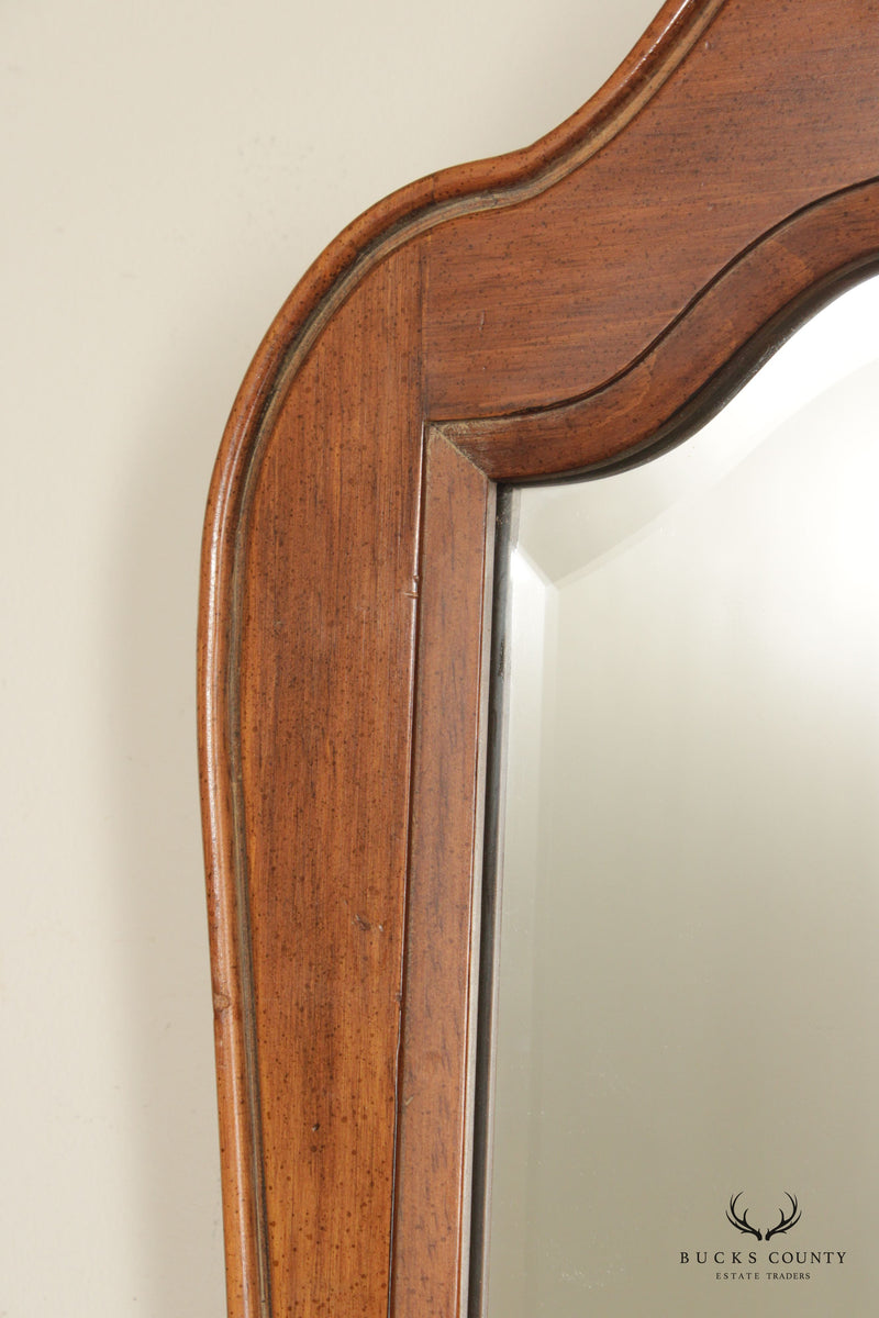 Ethan Allen Country French Style Beveled Wall Mirror