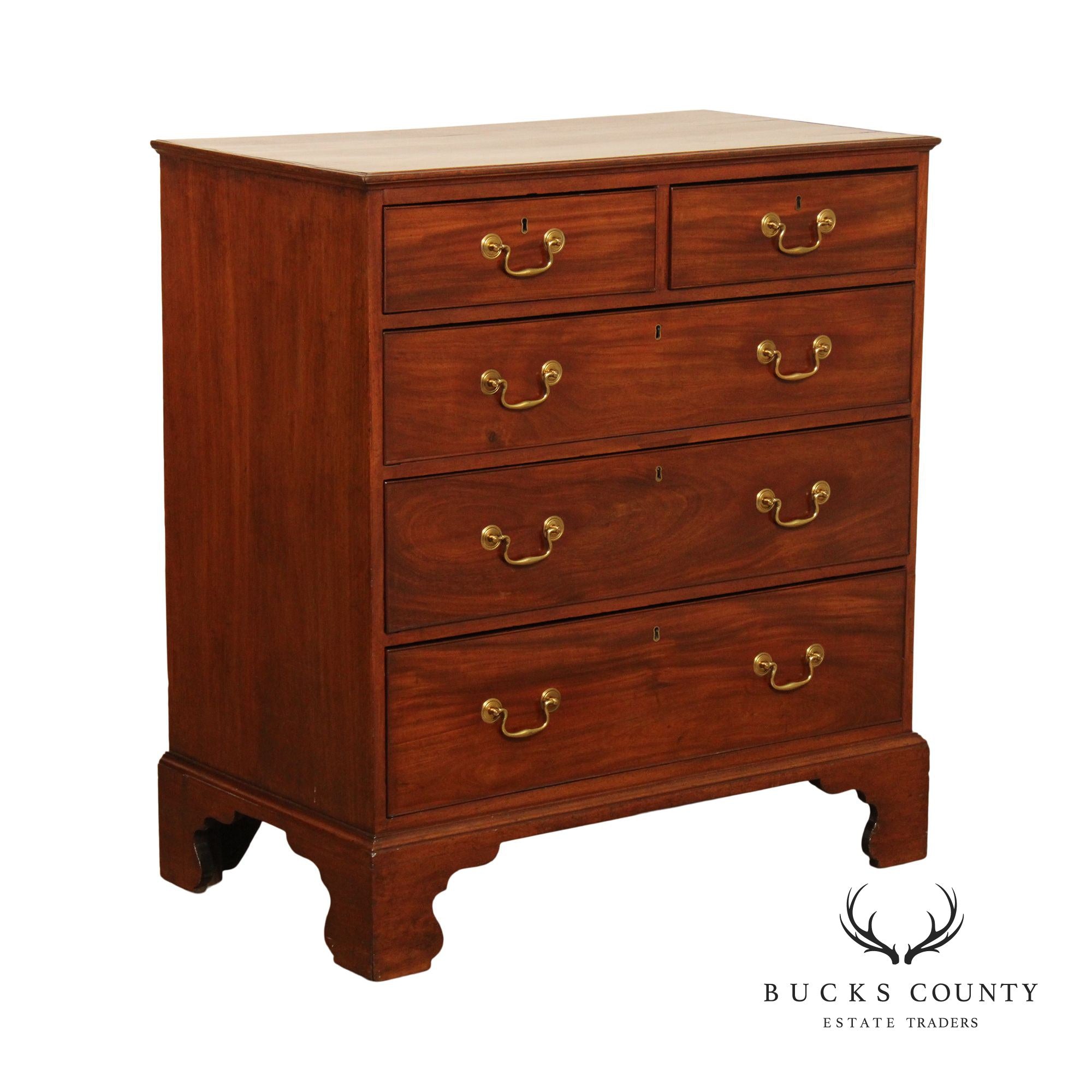 English Chippendale Mahogany Chest of Drawers