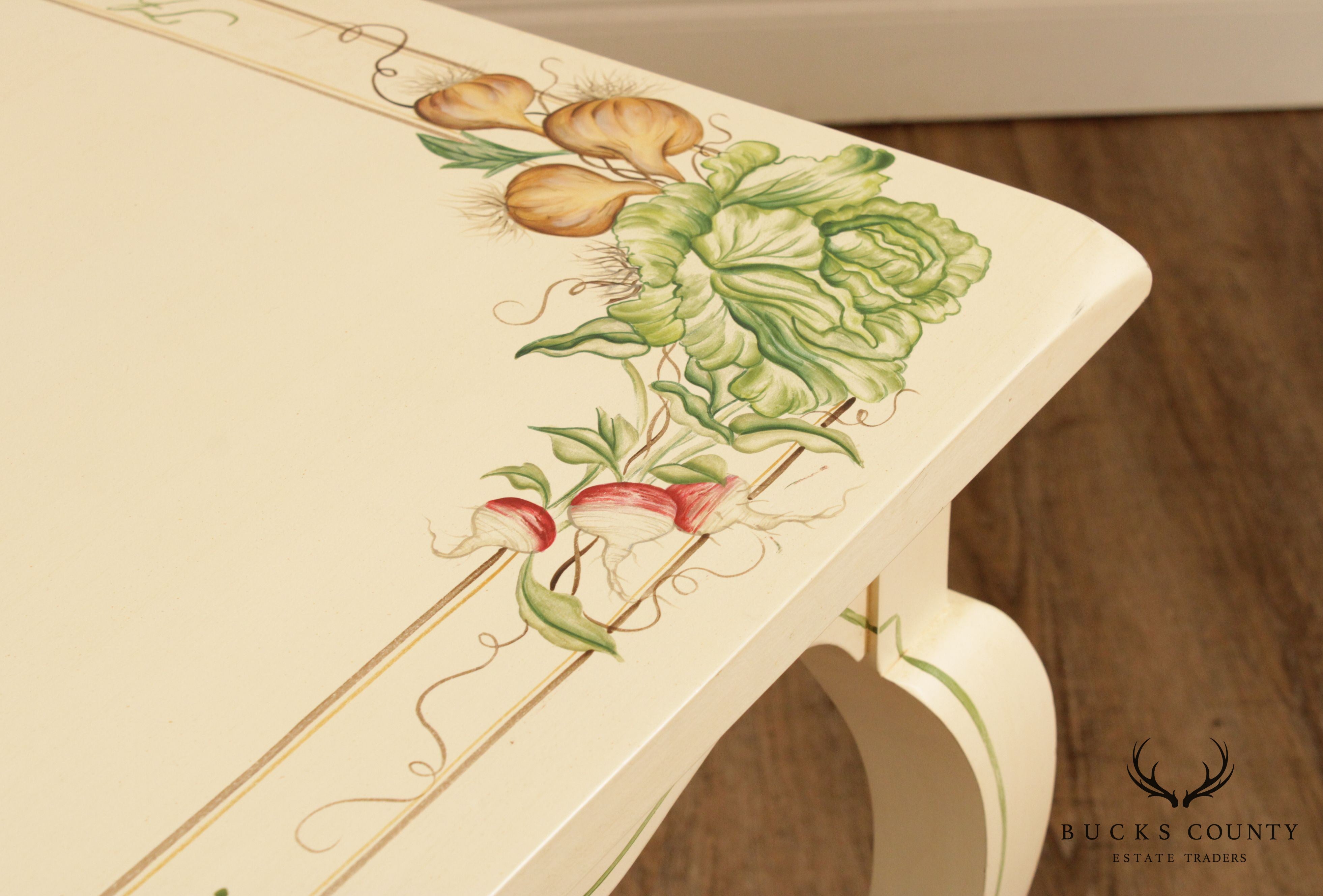 Quality Hand Painted Square Dining Table