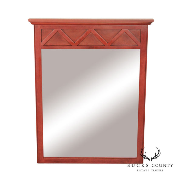 Ethan Allen 'Country Colors' Painted Wall Mirror