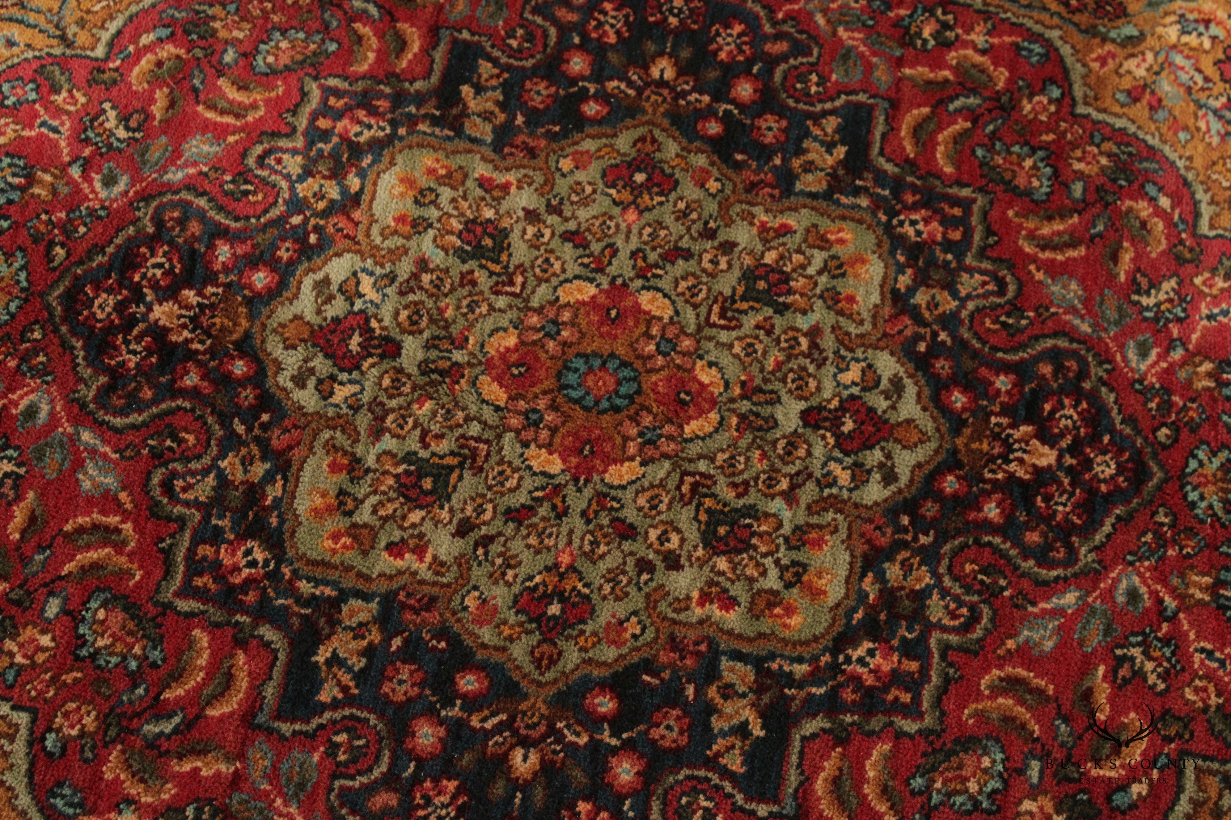 Karastan Medallion Kirmin 5' 9 Inch x 9' Wool Area Rug