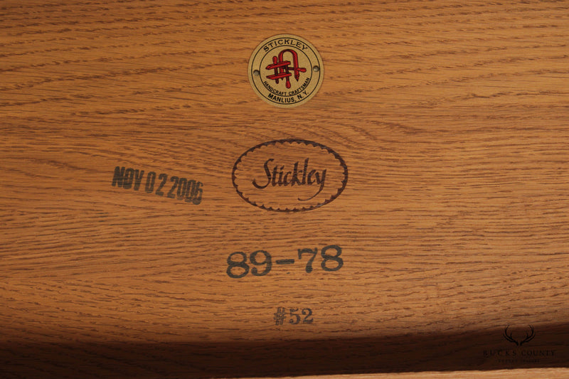 Stickley Mission Collection Oak Open Bookcase