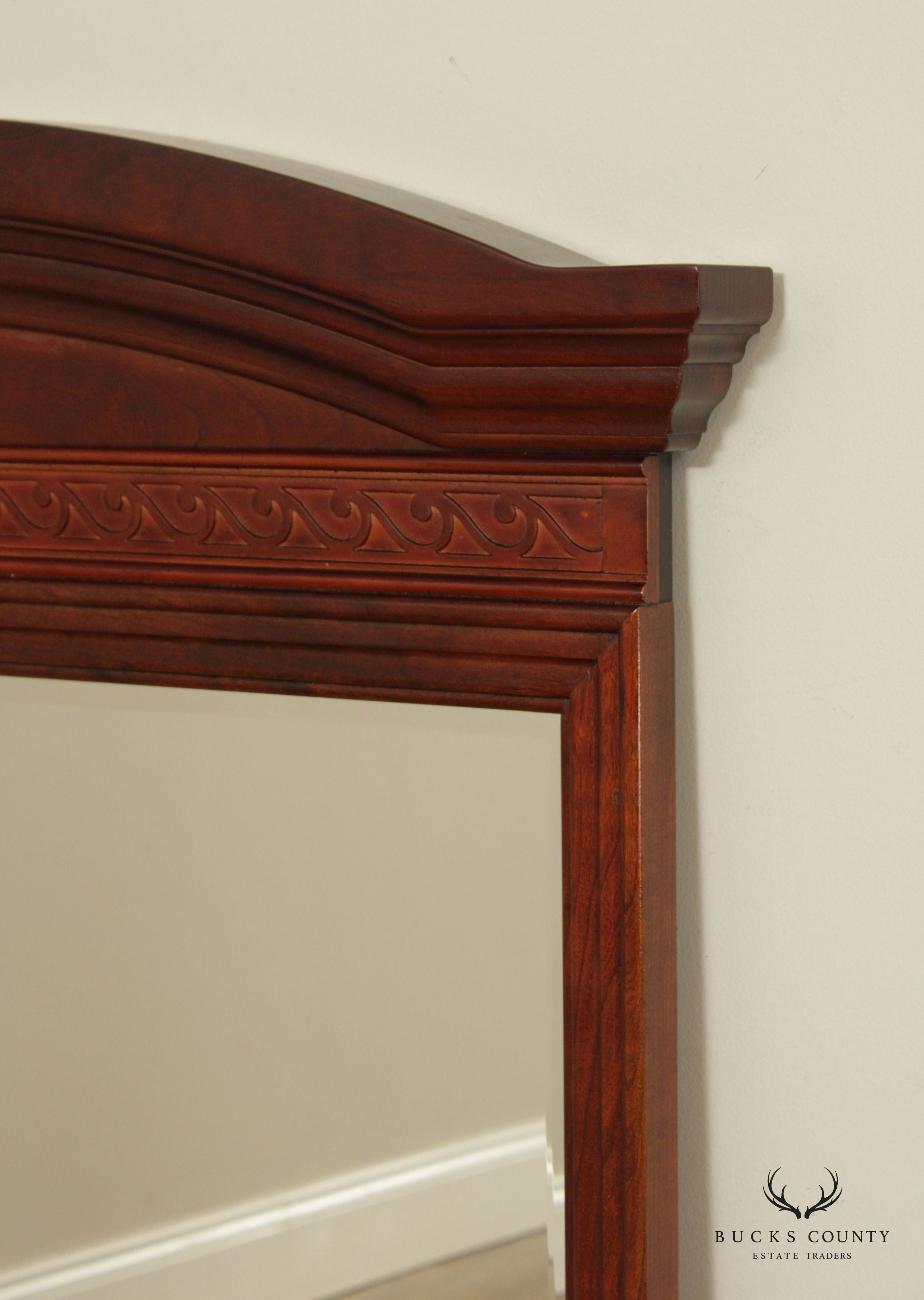 Pennsylvania House Cherry Frame Dresser or Over-Mantel Wall Mirror