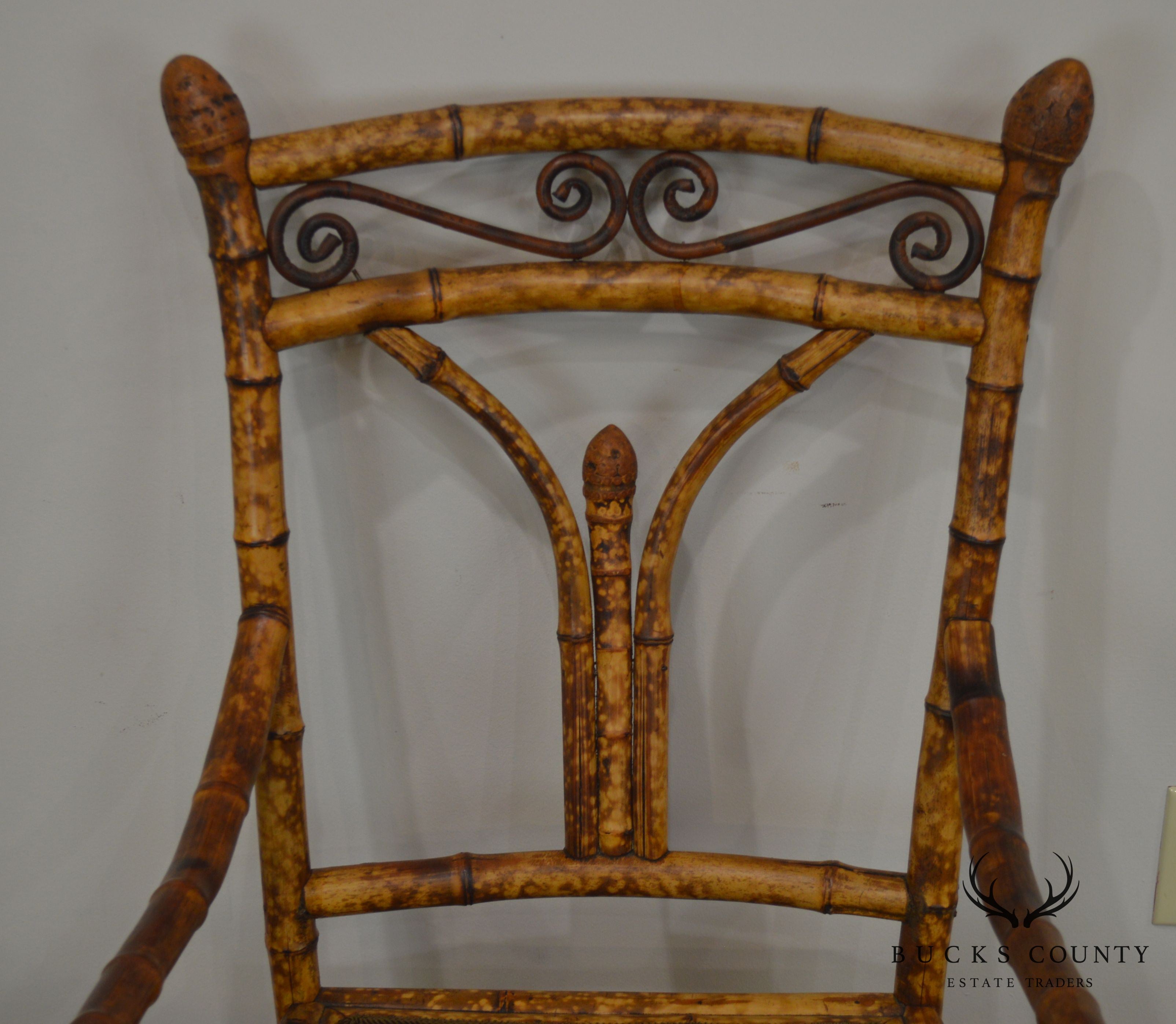 Antique 19th Century English Victorian Armchair