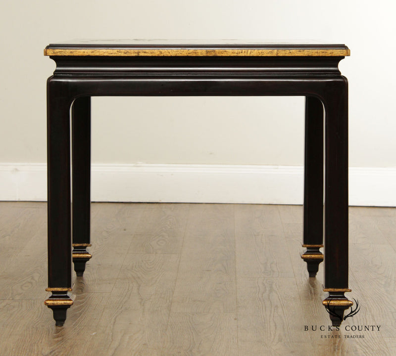 Theodore Alexander Althorp Living History Chinoiserie Lacquered Accent Table
