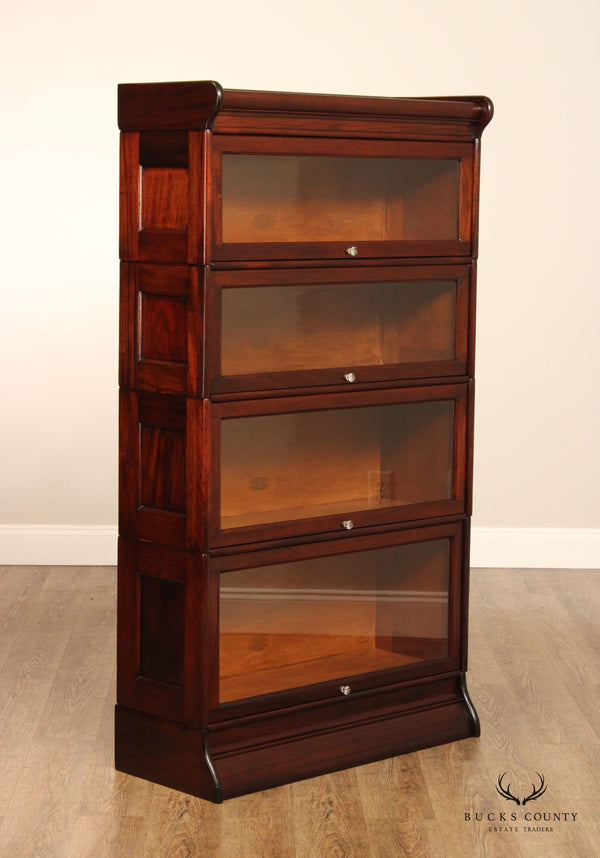 Humphrey-Widman Four Stack Antique Mahogany Barrister Bookcase