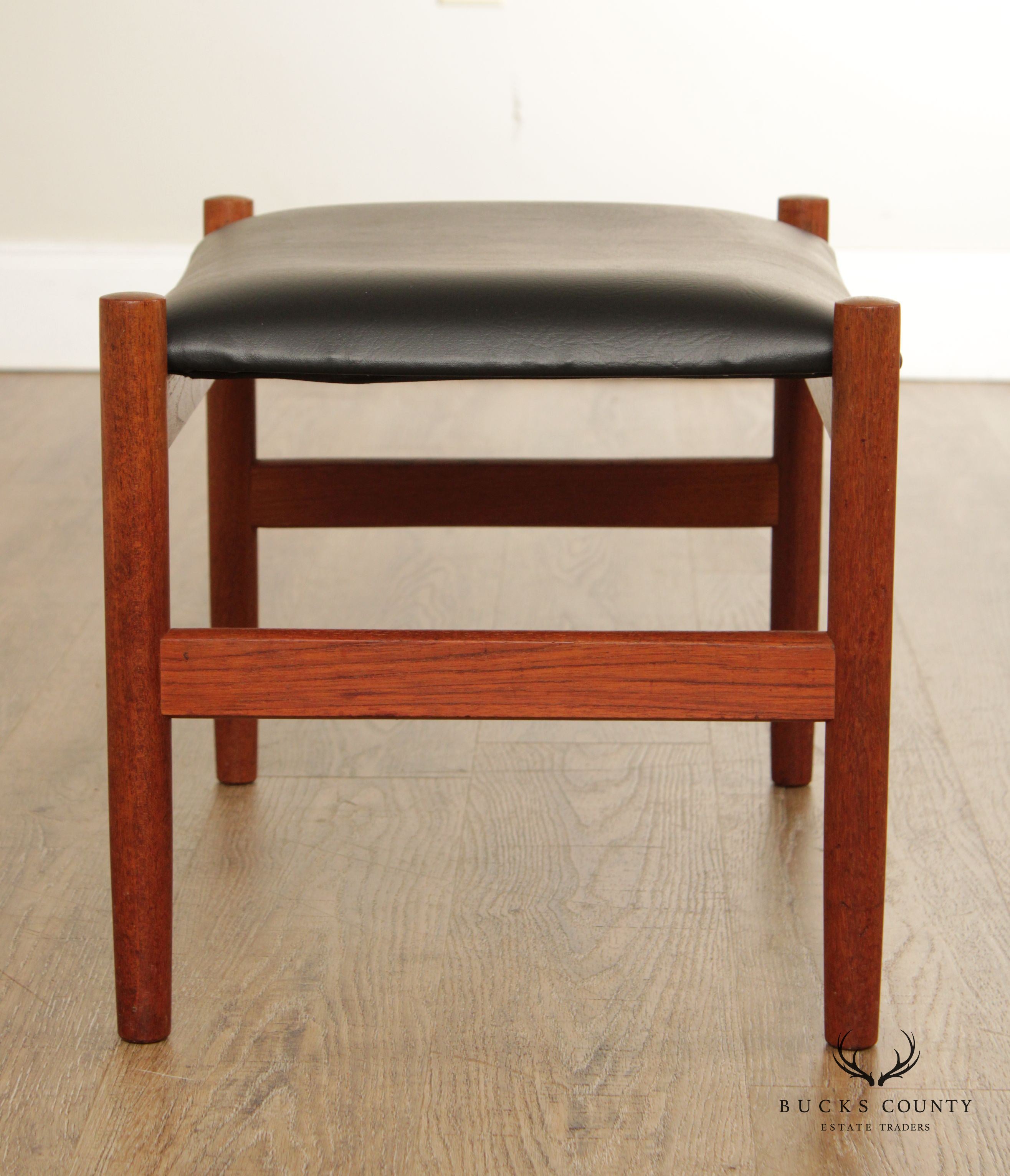 Spøttrup Danish Modern Teak Stool