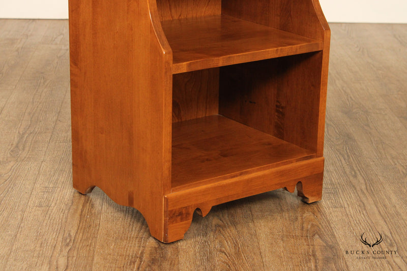Ethan Allen Vintage Pair of Maple Nightstands