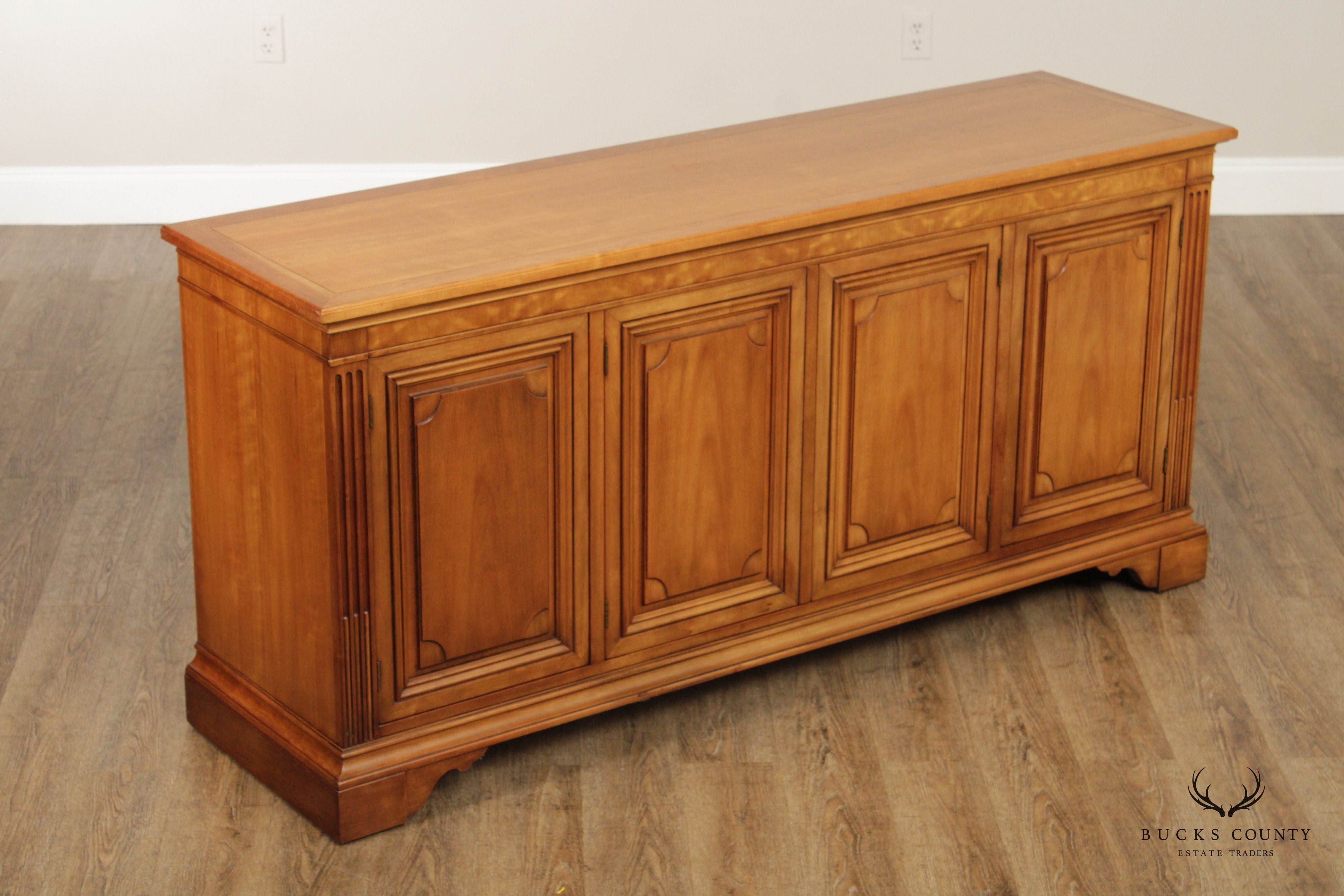 Kindel Regency Style  Four Door Buffet Sideboard