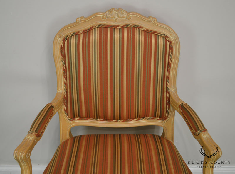Ethan Allen Home Collection Louis XV Style Armchair Made in Italy