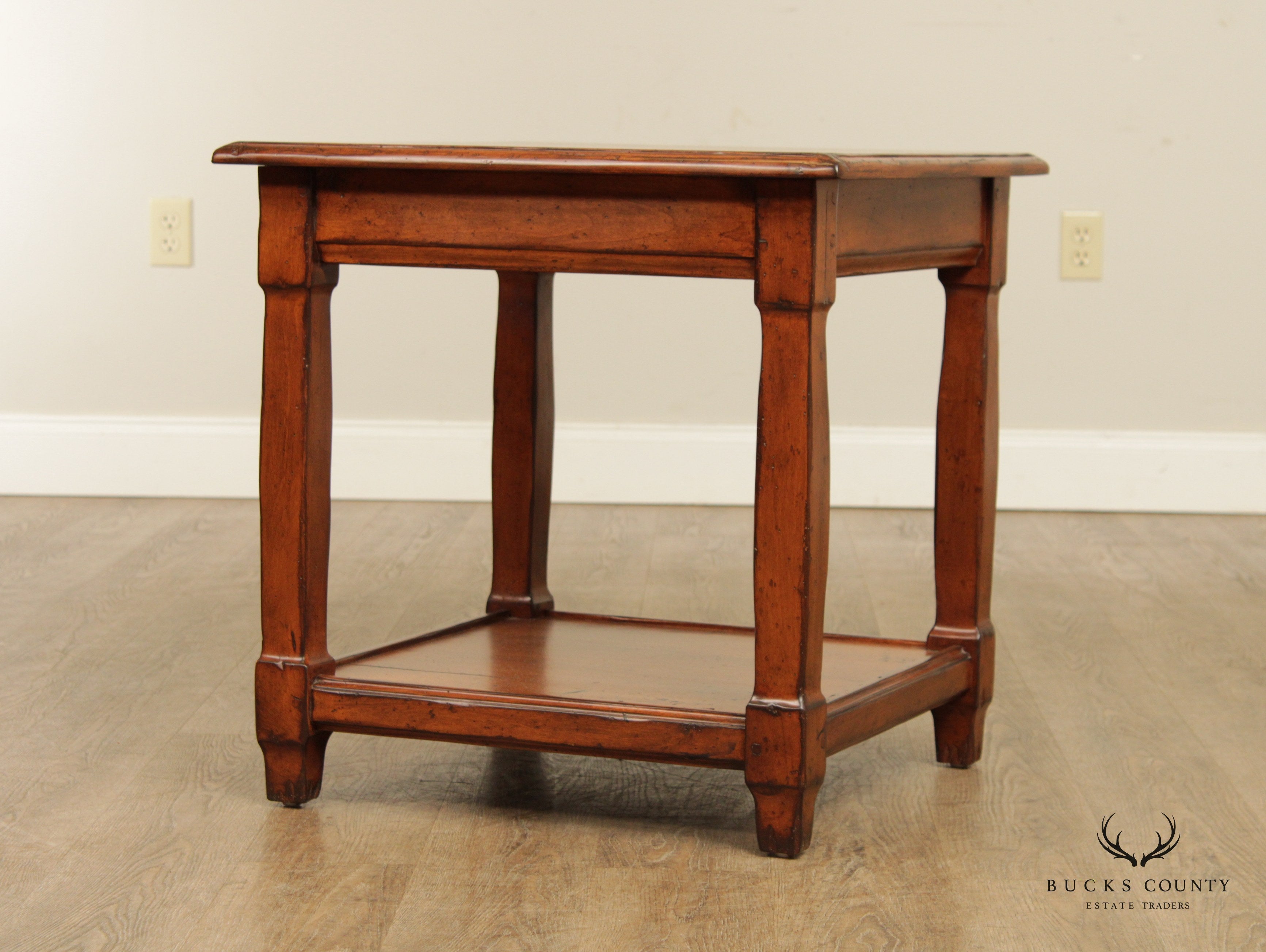 Woodland Furniture Rustic Style End Table