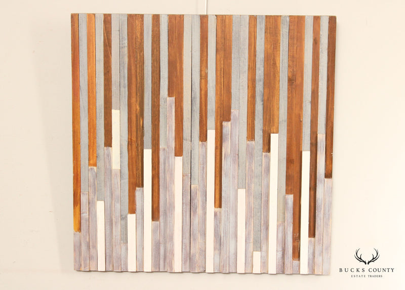Postmodern Reclaim Wood Decorative Wall Panel