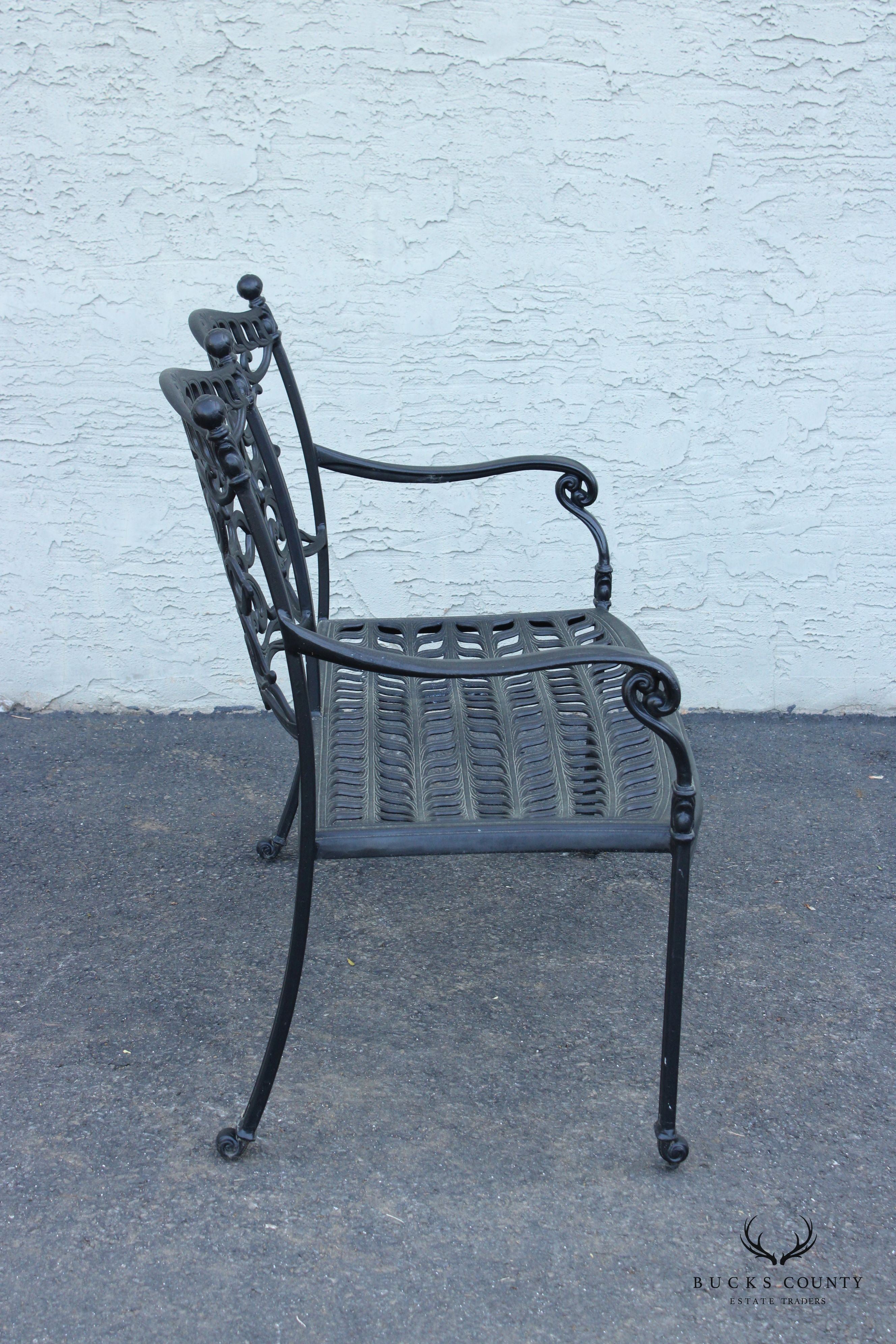 Quality Cast Aluminum Outdoor Patio Settee Bench