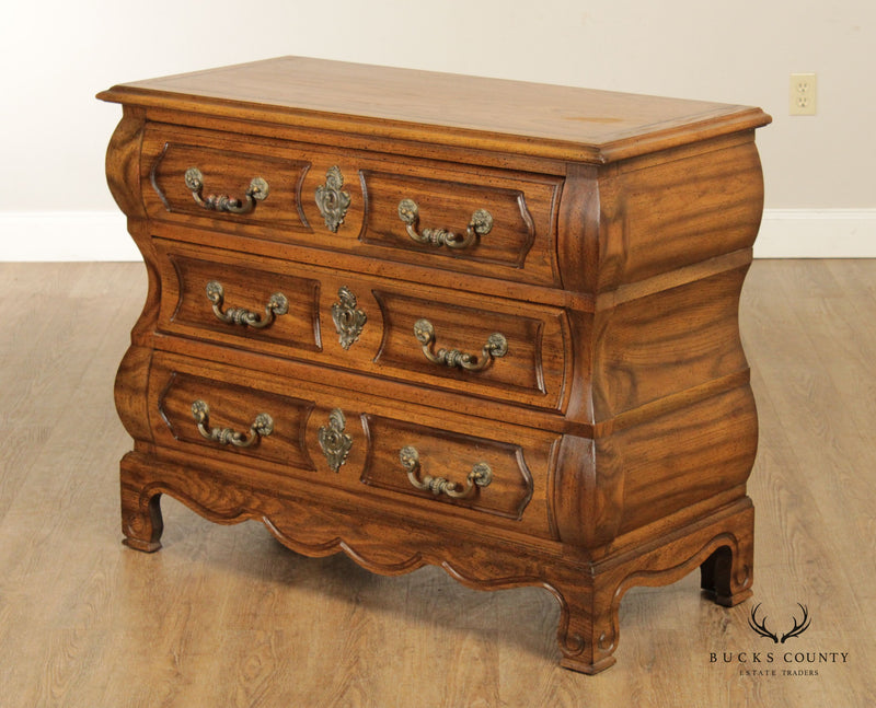 Century Furniture Baroque Style Bombe Chest of Drawers