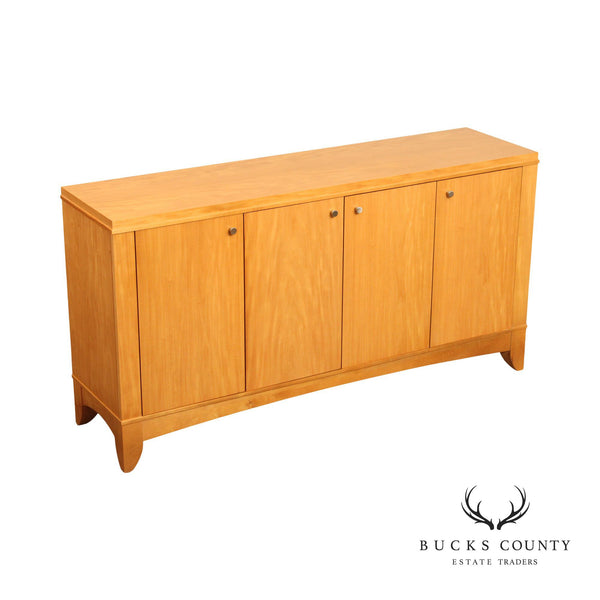 Ethan Allen Radius Collection Maple Sideboard Cabinet