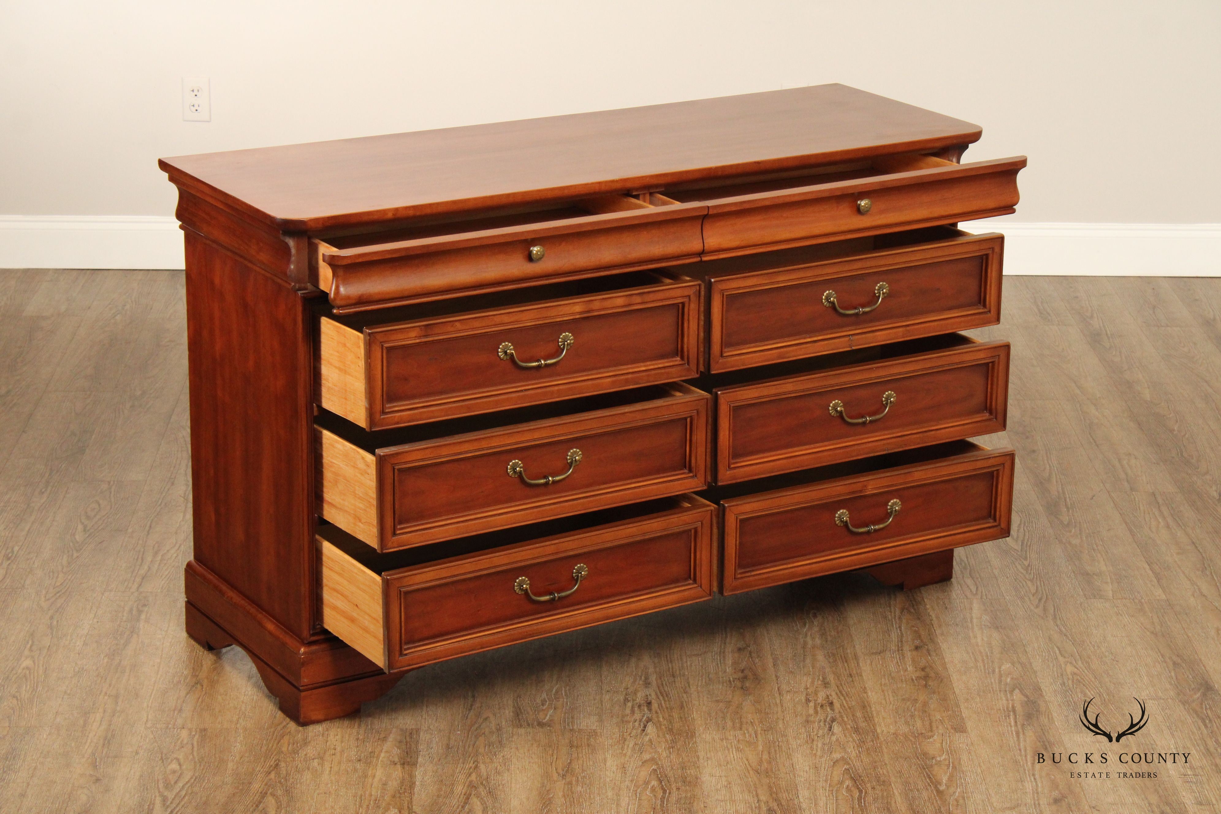 Lexington 'Chez Michelle' Louis Philippe Style Cherry Dresser