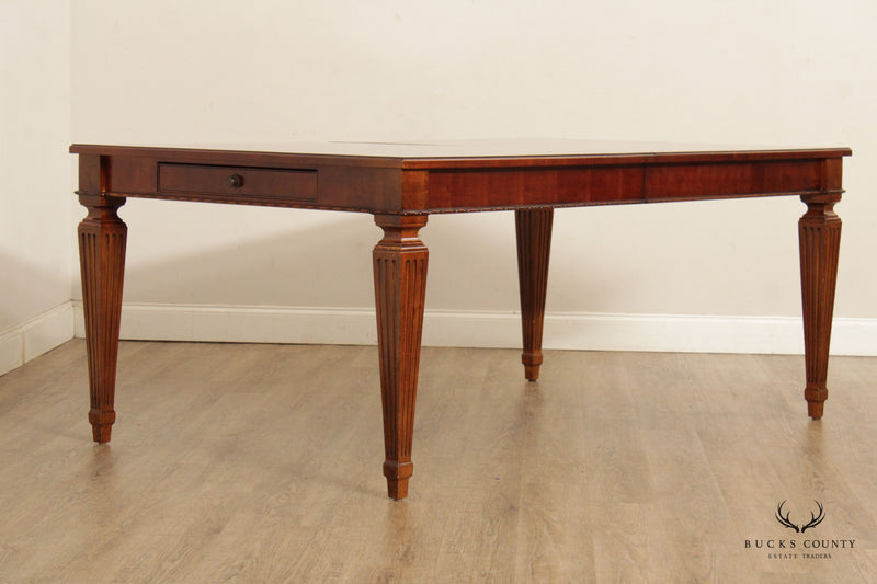 Ethan Allen Regency Style Expandable Banquet Dining Table