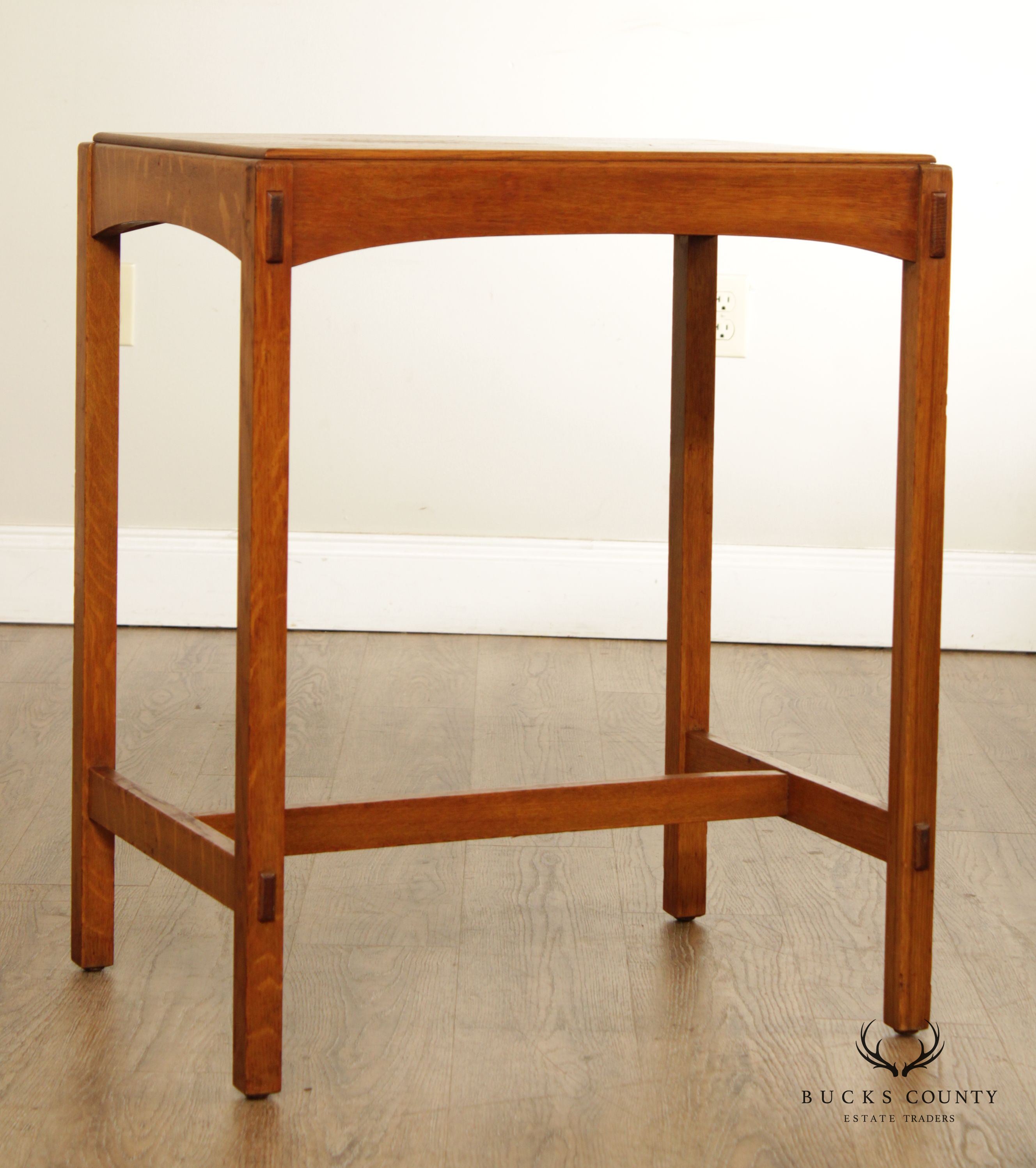 Limbert Antique Arts & Crafts Mission Oak Table