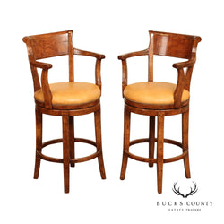 Quality Pair Of Swivel Bar Stools