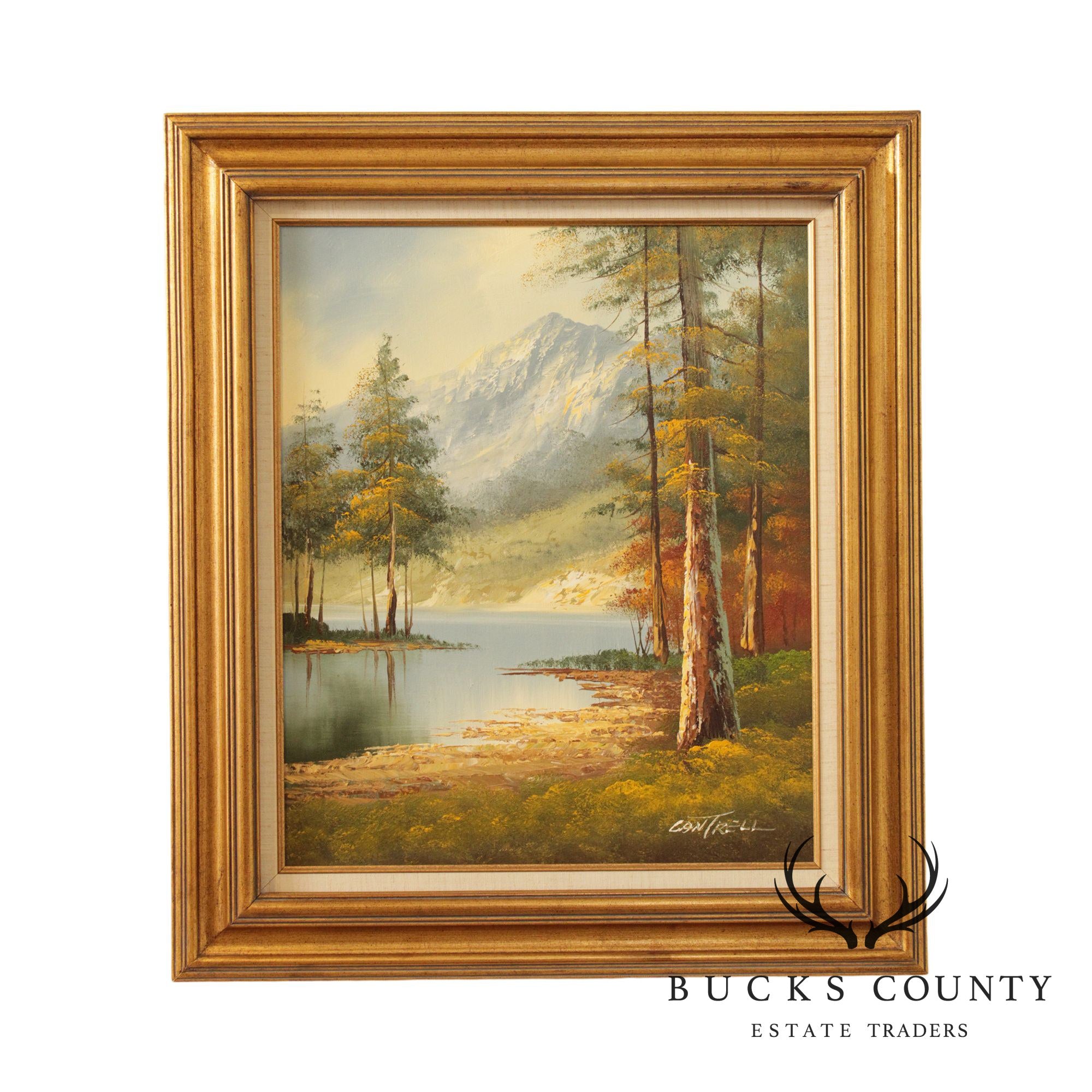 Phillip Cantrell Rocky Mountain Landscape Original Painting