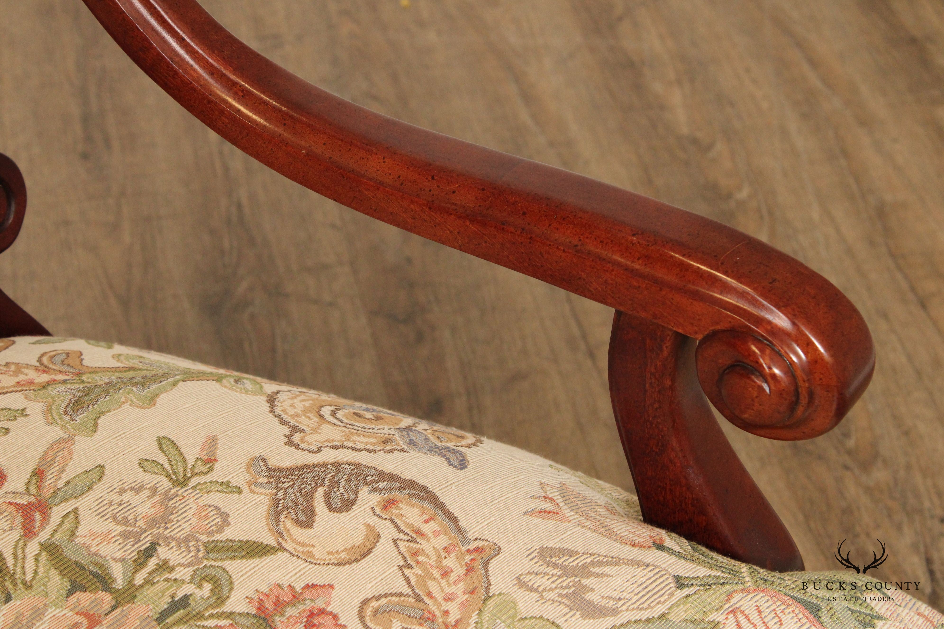 French Louis XVI Style Arm Chair