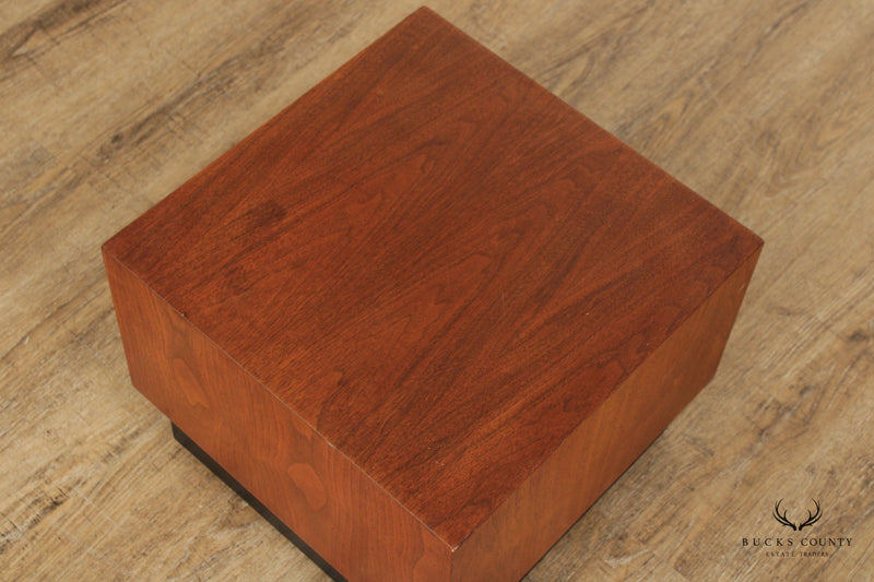 Adrian Pearsall Mid Century Modern Cube Pedestal Table