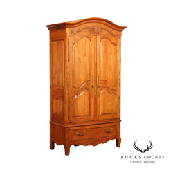 Ethan Allen French Country Style Legacy Collection Maple Armoire