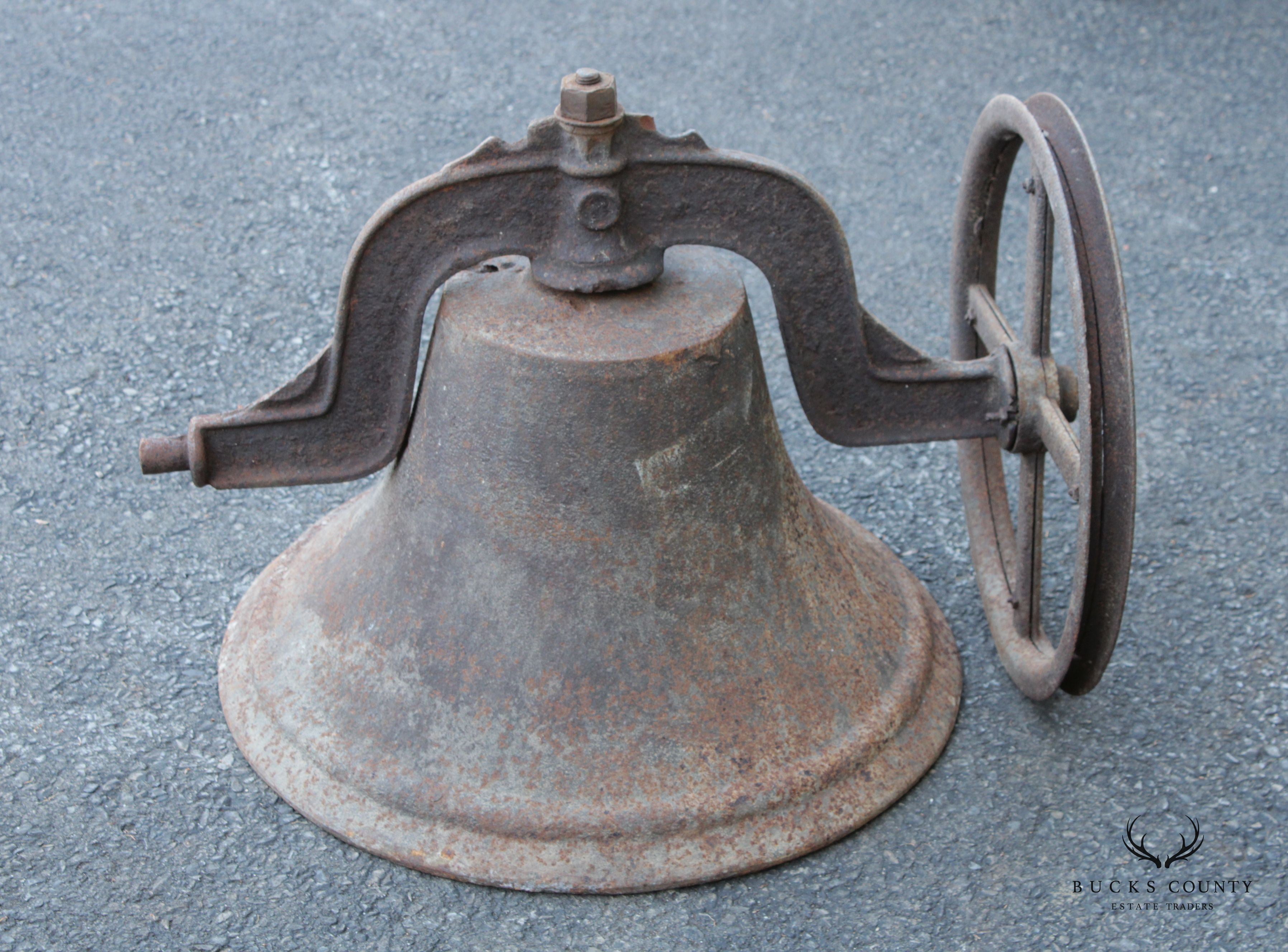 Antique 19th C. American Cast Iron Bell