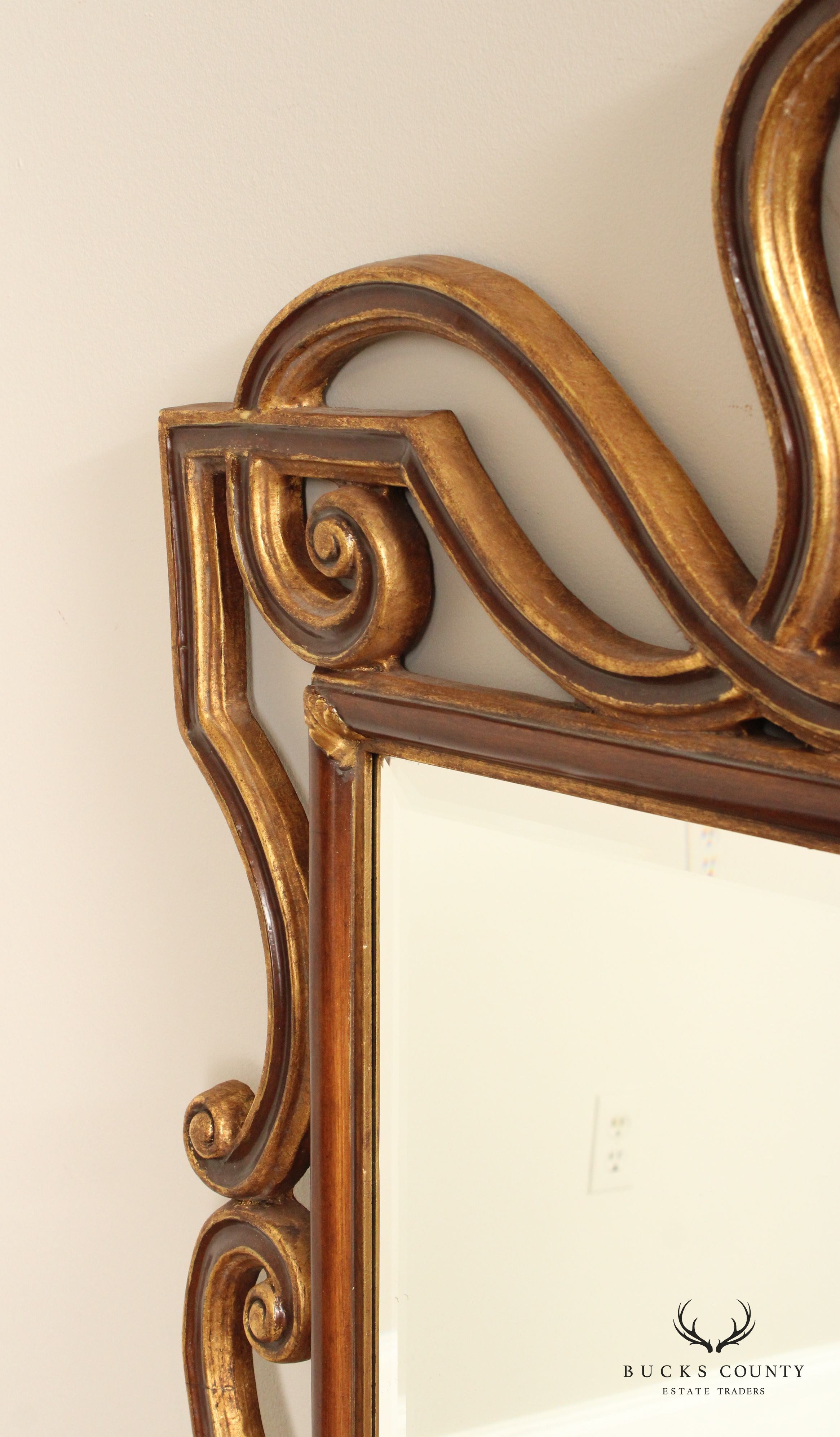 Friedman Brothers Traditional Style Woven 'Sheffield' Mirror