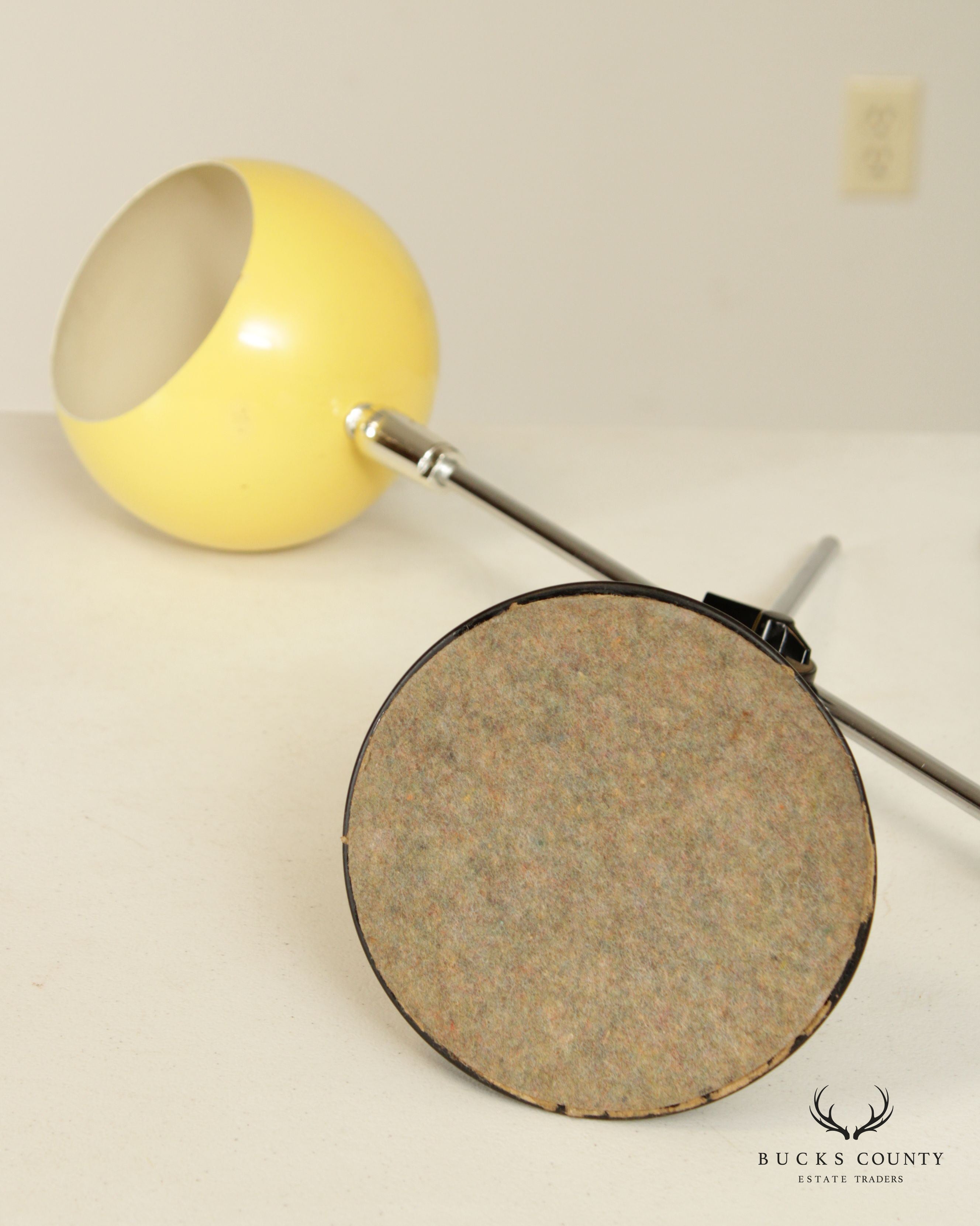 Robert Sonneman Mid Century Modern Adjustable Eyeball Table Lamp