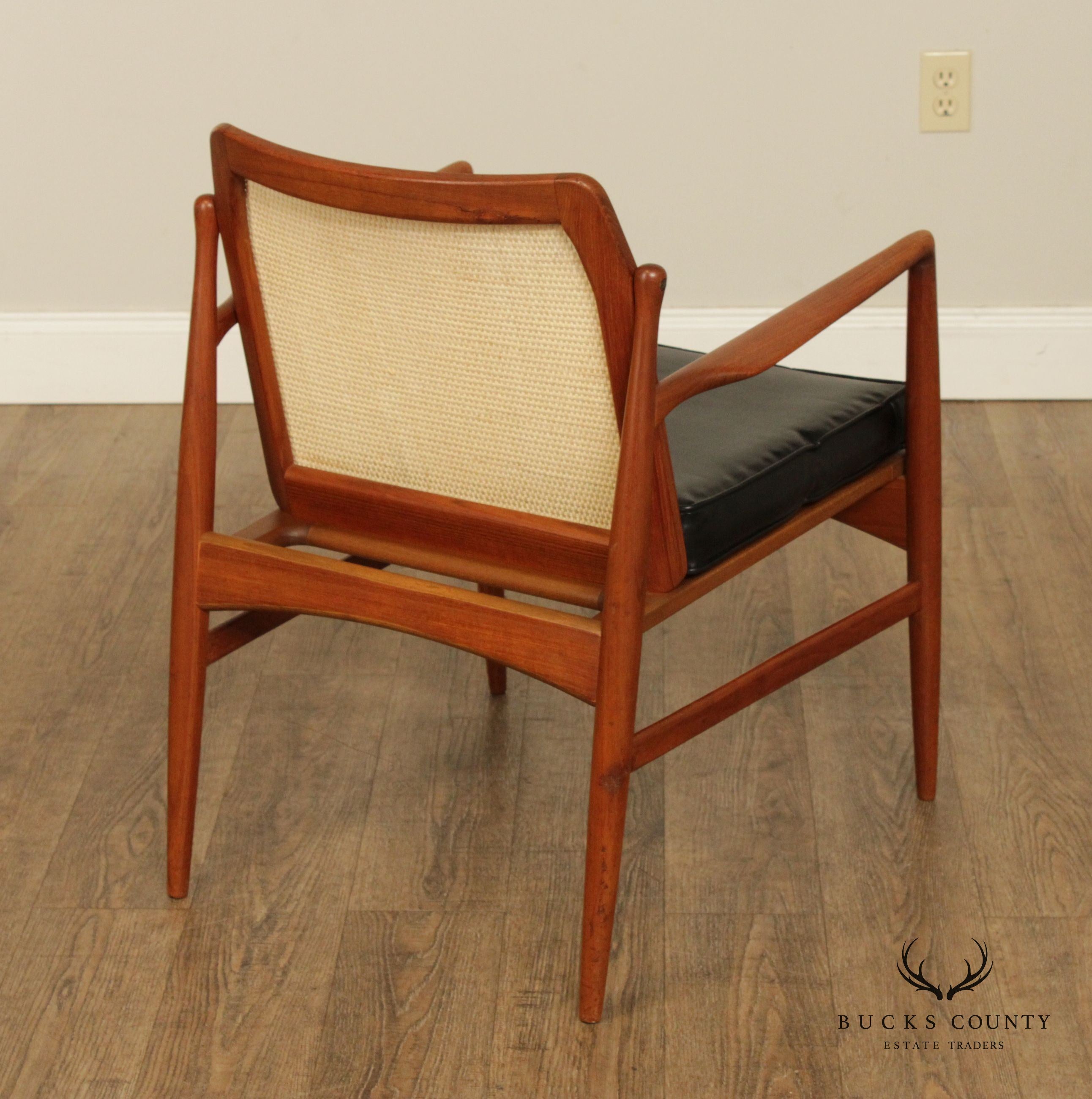 Ib-Kofod Larsen for Selig Danish Modern Teak Lounge Chair